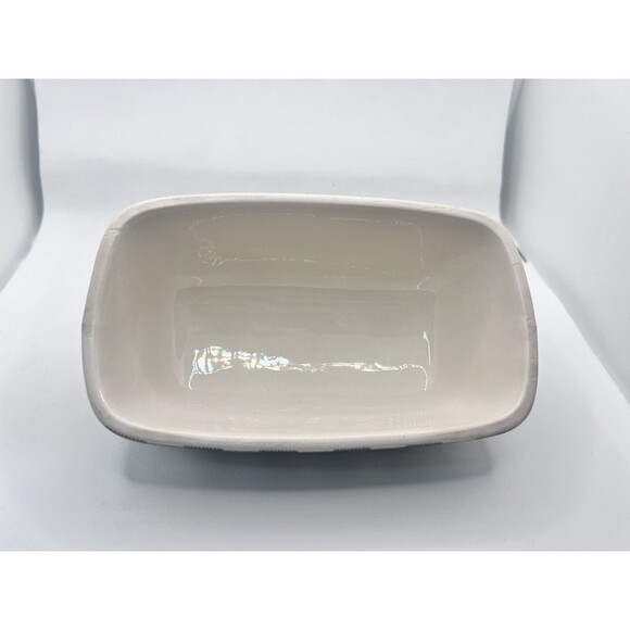 Hobby Lobby Black White Buffalo Checkered Butter Dish Lid Tray Ceramic - Picture 6 of 12